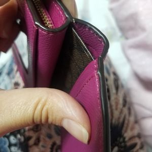 Updated pics pink coach wallet!!! Not for sale.